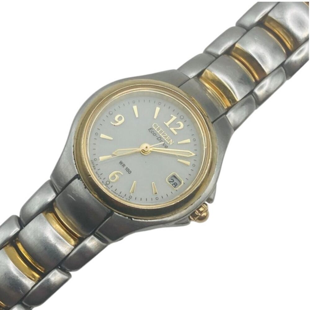 Citizen Echo-Drive E011-S039967 Women's Watch 25mm - Date - WR 100m Wrist 5.75"